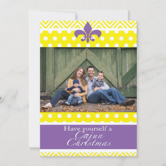 Cartes Pour Fêtes Annuelles Noël de la Louisiane Cajun