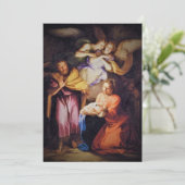 Cartes Pour Fêtes Annuelles Noël de la Nativité (Debout devant)