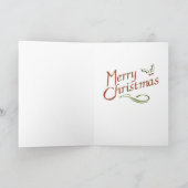 Cartes Pour Fêtes Annuelles Noël de la neige Carré de Jackson (Intérieur)