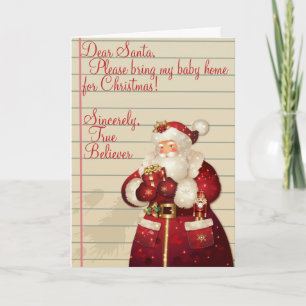 Cartes Pour Fêtes Annuelles Noël de la vraie croyance