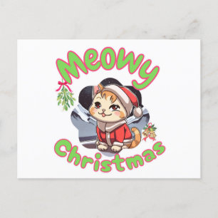 Cartes Pour Fêtes Annuelles Noël de Meowy