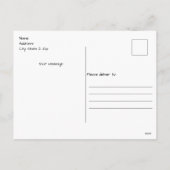 Cartes Pour Fêtes Annuelles Noël de mignonne Reindeer (Dos)