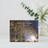 Cartes Pour Fêtes Annuelles Noël de New York (Debout devant)