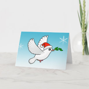 Cartes Pour Fêtes Annuelles Noël de Peace Dove