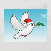 Cartes Pour Fêtes Annuelles Noël de Peace Dove (Devant)