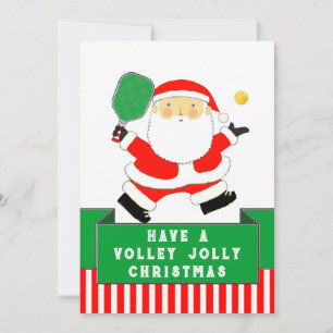 Cartes Pour Fêtes Annuelles Noël de pickleball