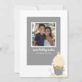 Cartes Pour Fêtes Annuelles Noël de plage (Devant)