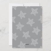 Cartes Pour Fêtes Annuelles Noël de plage (Dos)