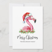 Cartes Pour Fêtes Annuelles Noël de plage tropicale (Devant)