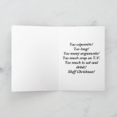 Cartes Pour Fêtes Annuelles Noël de substance (Intérieur)