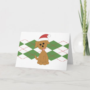 Cartes Pour Fêtes Annuelles Noël de très bon goût de chiot