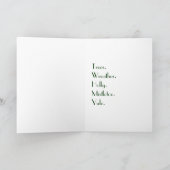 Cartes Pour Fêtes Annuelles Noël de ville (Intérieur)