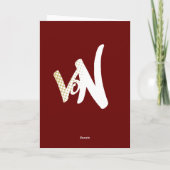 Cartes Pour Fêtes Annuelles Noël de zombi (Dos)