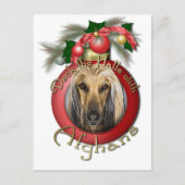 Cartes Pour Fêtes Annuelles Noël - Deck the Halls - Afghans (Devant)