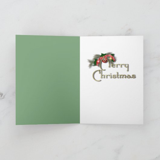 Cartes Pour Fêtes Annuelles Noël - Deck the Halls - Corgis (Intérieur)