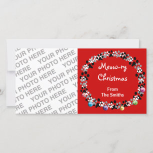 Cartes Pour Fêtes Annuelles Noël des Meow-ry