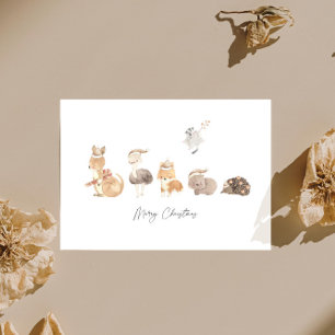 Cartes Pour Fêtes Annuelles Noël des mignons animaux autochtones d'Australie