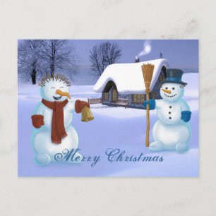 Cartes Pour Fêtes Annuelles Noël des motoneiges