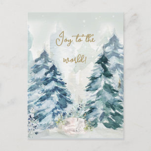Cartes Pour Fêtes Annuelles Noël des neiges