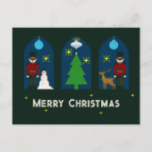 Cartes Pour Fêtes Annuelles Noël des noisettes (Devant)