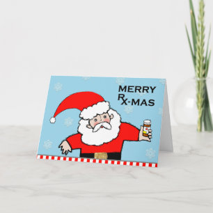 Cartes Pour Fêtes Annuelles Noël des soins de santé