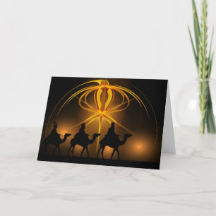 Cartes Pour Fêtes Annuelles Noël des trois rois