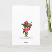 Cartes Pour Fêtes Annuelles Noël - détail de profession - professionnel (Dos)