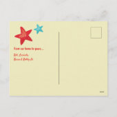 Cartes Pour Fêtes Annuelles Noël d'été (Dos)