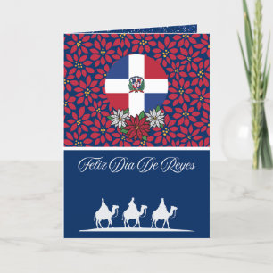Cartes Pour Fêtes Annuelles Noël dominicain espagnol de la fête des Rois mages