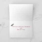 Cartes Pour Fêtes Annuelles Noël Dream Black Labrador (Intérieur)