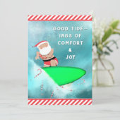 Cartes Pour Fêtes Annuelles Noël drôle (Debout devant)