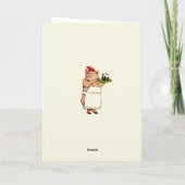 Cartes Pour Fêtes Annuelles Noël drôle (Dos)