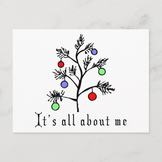 Cartes Pour Fêtes Annuelles Noël drôle (Devant)