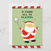 Cartes Pour Fêtes Annuelles Noël drôle (Devant)