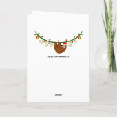 Cartes Pour Fêtes Annuelles Noël drôle (Dos)