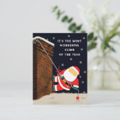 Cartes Pour Fêtes Annuelles Noël drôle (Debout devant)