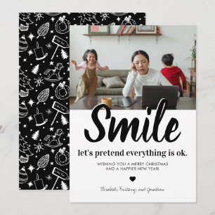 Cartes Pour Fêtes Annuelles Noël drôle 2021