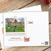 Cartes Pour Fêtes Annuelles Noël drôle de poulet