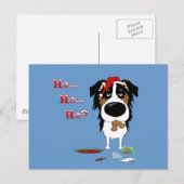 Cartes Pour Fêtes Annuelles Noël du berger australien (Devant / Derrière)