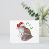 Cartes Pour Fêtes Annuelles Noël du chat de Calico Persian (Debout devant)
