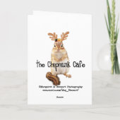 Cartes Pour Fêtes Annuelles Noël du coquillage (Dos)