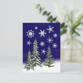 Cartes Pour Fêtes Annuelles Noël du golfeur (Debout devant)