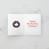 Cartes Pour Fêtes Annuelles Noël du lion (Intérieur)