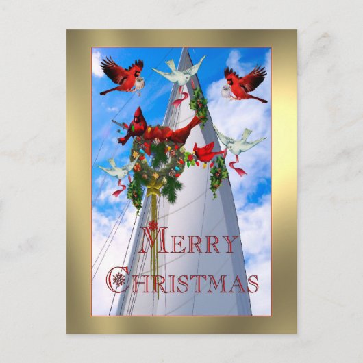 Cartes Pour Fêtes Annuelles Noël du marin (Devant)