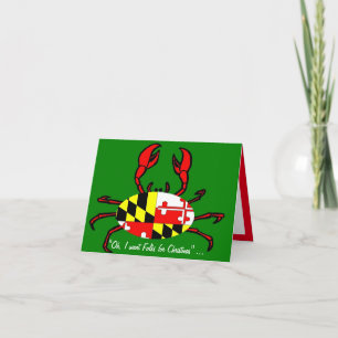 Cartes Pour Fêtes Annuelles Noël du Maryland