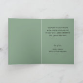 Cartes Pour Fêtes Annuelles Noël du protea tropical (Intérieur)