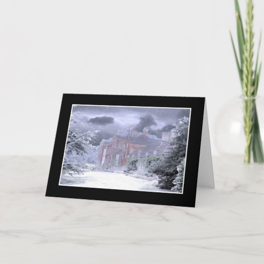 Cartes Pour Fêtes Annuelles Noël en Angleterre (Devant)