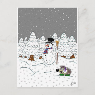 Cartes Pour Fêtes Annuelles Noël en Bois magique