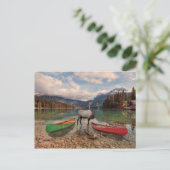 Cartes Pour Fêtes Annuelles Noël en Colombie-Britannique (Debout devant)