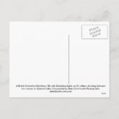 Cartes Pour Fêtes Annuelles Noël en Colombie-Britannique (Dos)